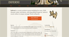 Desktop Screenshot of inferni.soulsrpg.com